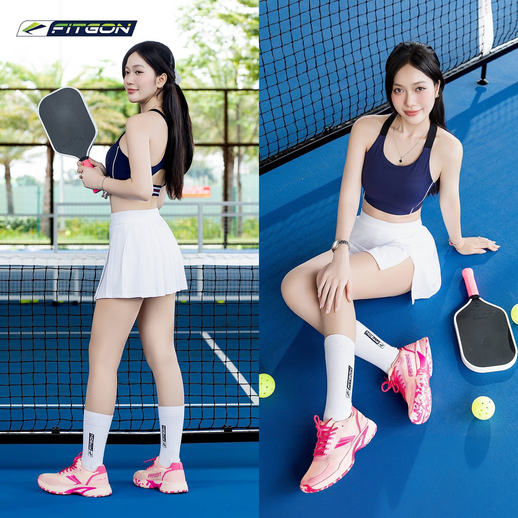  Giày Pickleball Fitgon Urban Flow Shine 