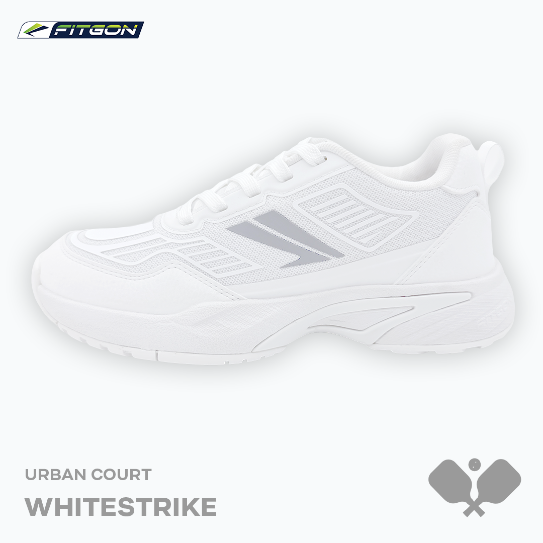  Giày Pickleball FITGON Urban Court Whitestrike 