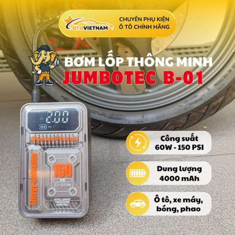 Bơm Lốp Xe Máy Jumbotec B01 Plus