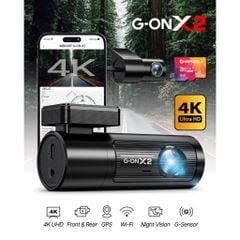 Camera hành trình MSPORT G-ON X2 Ghi hình trước/sau