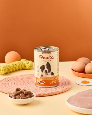 Pate PAWTA Lon cho Cún (Vị Thịt Gà & Trứng)