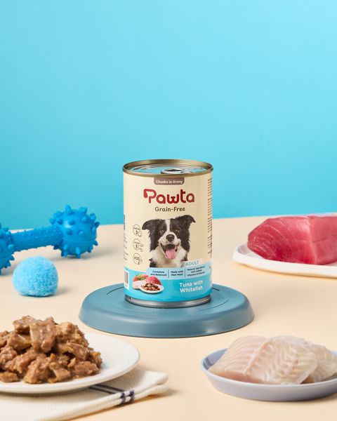 Pate PAWTA Lon cho Chó (Vị Cá Ngừ & Cá Thịt Trắng)