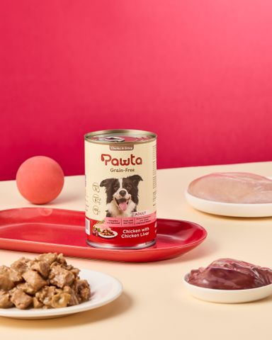 Pate PAWTA Lon cho Chó (Vị Thịt Gà & Gan Gà)