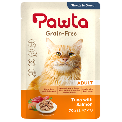 Pate PAWTA Gói cho Mèo (Vị Cá Ngừ & Cá Hồi)