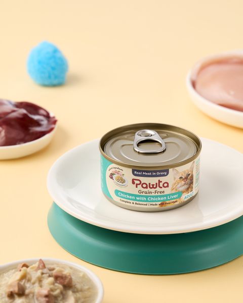 Pate PAWTA Lon cho Mèo (Vị Thịt Gà & Gan Gà)