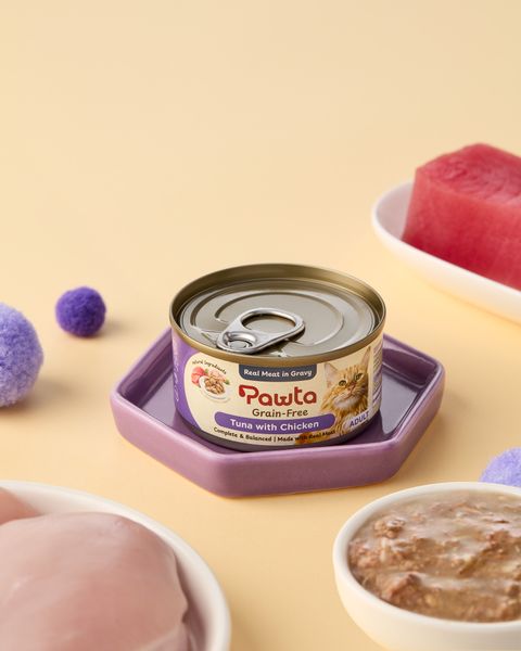 Pate PAWTA Lon cho Mèo (Vị Cá Ngừ & Thịt Gà)