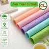(Tập 5 Tờ) Giấy gói hoa - Giấy xé xơ dừa cao cấp - Gói hoa tươi, hoa sáp - Khổ 50x70cm