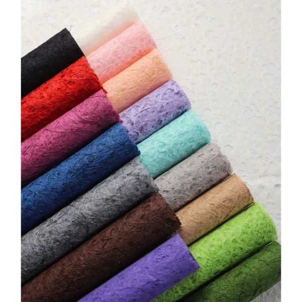 (Tập 5 Tờ) Giấy gói hoa - Giấy xé xơ dừa cao cấp - Gói hoa tươi, hoa sáp - Khổ 50x70cm