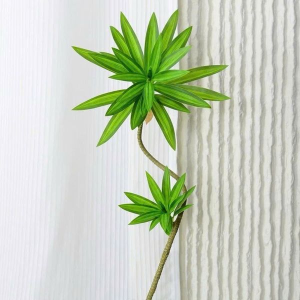 Cây giả - Cây thuỷ trúc cao cấp 1 nhánh và 3 nhánh - Chất liệu vải phủ bóng - Decor Trang trí nhà cửa