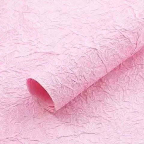 (Tập 5 Tờ) Giấy gói hoa - Giấy xé vân đá nhăn cao cấp - Dùng gói hoa, gói quà - Khổ 58x58cm
