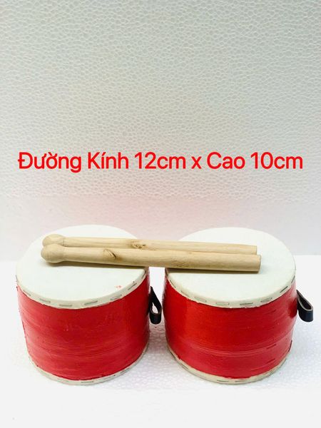 Trống Trung Thu truyền thống - Trống Trung Thu mini - Trống múa lân, trống đồ chơi - Đồ chơi cổ truyền