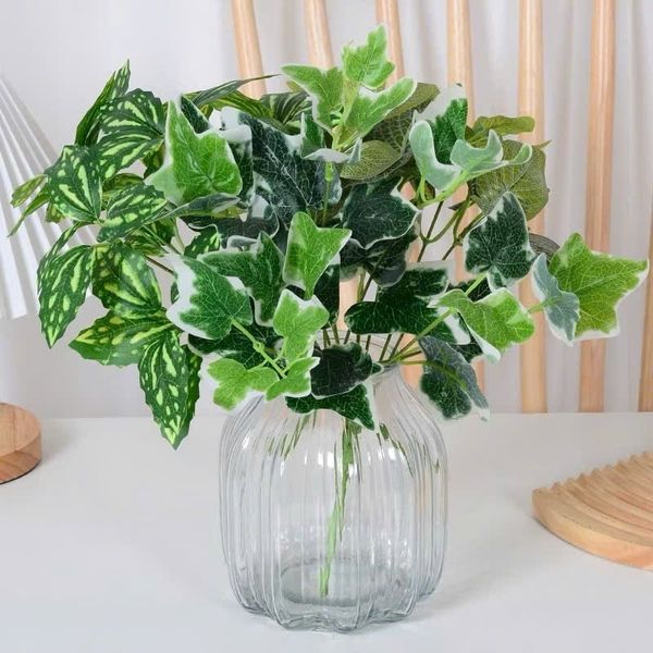 Cụm điểm - cành giả - cụm lá giả - cụm cỏ điểm - Cụm lá giả trang trí nhà cửa, cắm lọ hoa để bàn