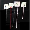 Set 10 chiếc kẹp thiệp bằng nhựa - Ghim kẹp thiệp trang trí banner chúc mừng - Dài 34cm