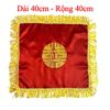 Khăn nhung chữ hỷ - Khăn nhung phủ tráp đám cưới, phủ mâm quả - Khổ 40x40cm