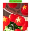 Đèn lồng hình cầu,đèn lồng sao vàng - Chất liệu vải cao cấp, nhiều size - Lồng đèn trang trí Trung Thu, decor không gian