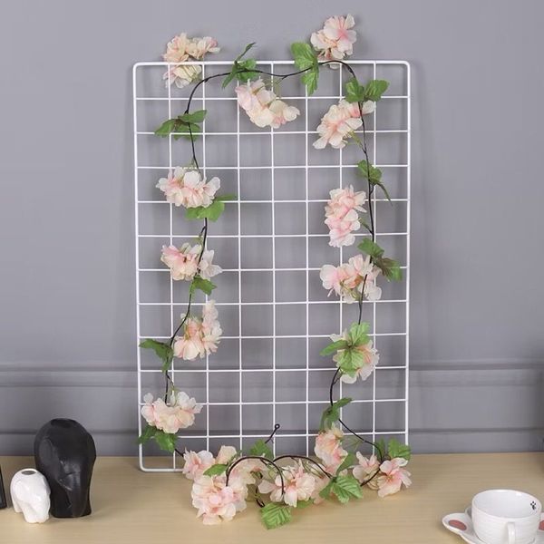 Hoa giả - Dây hoa nhài dại 1,8 mét - Chất liệu vải lụa - Treo tường, Trang trí nhà cửa, Sự kiện, Tiệc cưới