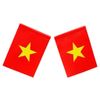 Cờ đỏ Sao Vàng- Lá cờ Tổ Quốc, dây cờ sao vàng in 2 mặt - Chất liệu vải phi bóng - Decor Trang trí lễ kỉ niệm, lễ hội