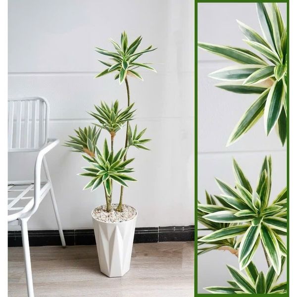 Cây giả - Cây thuỷ trúc cao cấp 1 nhánh và 3 nhánh - Chất liệu vải phủ bóng - Decor Trang trí nhà cửa