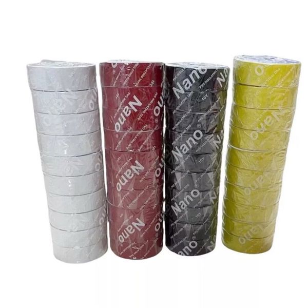 Cuộn băng dính điện màu Nano - Cuộn 10ya (9met)