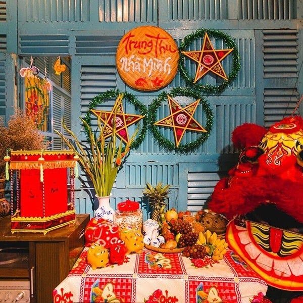 (Combo 5 chiếc, 10 chiếc) Đèn ông sao truyền thống, Đèn ông sao không viền - Decor Trang Trí Trung Thu loại đẹp