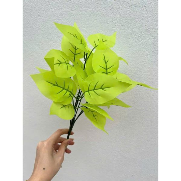Cụm điểm - cành giả - cụm lá giả - cụm cỏ điểm - Cụm lá giả trang trí nhà cửa, cắm lọ hoa để bàn