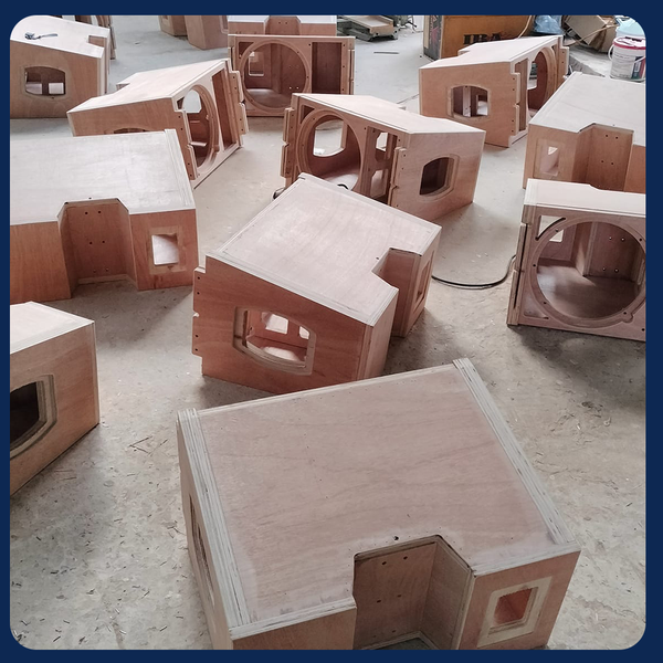  Gỗ dán làm vỏ loa thùng 