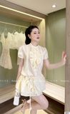 Jumsuit Chất Thô Lụa Kèm Dây Hoa Rời S891 