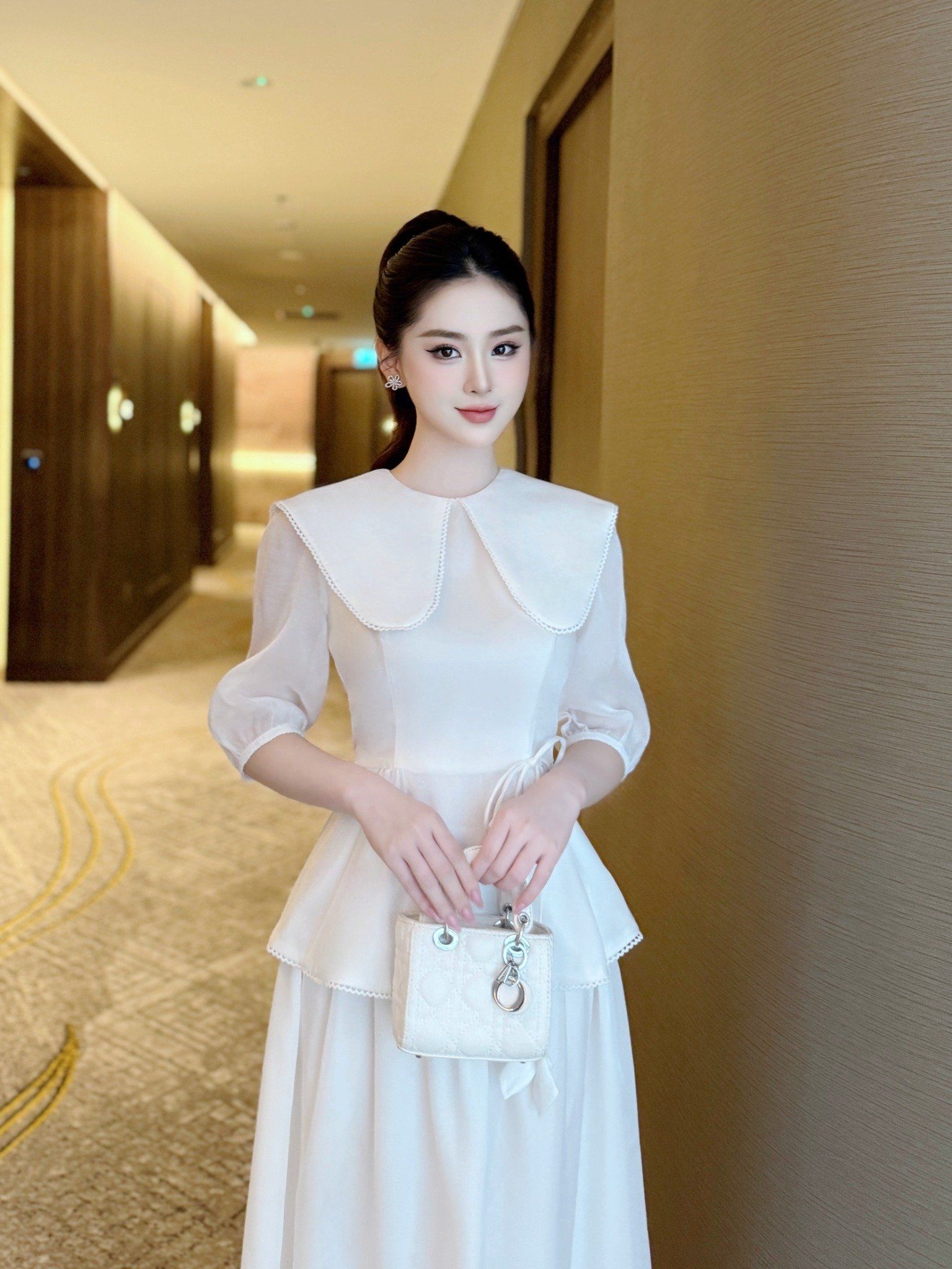  Set Chất Tơ Óng Hàn Lót Lụa S908 