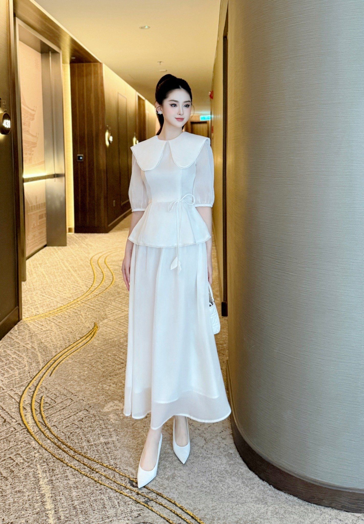  Set Chất Tơ Óng Hàn Lót Lụa S908 