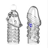  Bao cao su bộ đôi silicon đầu rồng tăng kích thước dương vật 