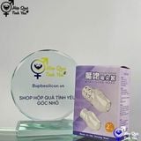  Bao cao su bộ đôi silicon đeo đầu khấc loại đầu hở 