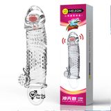  Bao cao su đôn dên đầu bi thân gai tăng kích thước quai đeo Meleon 
