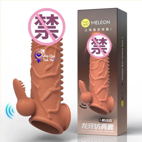  Bao cao su đôn dên tăng kích thước dương vật có rung 