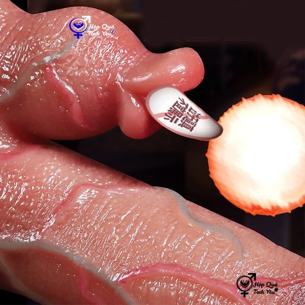  Bao cao su đôn dên tăng kích thước dương vật rung lưỡi liếm m3 