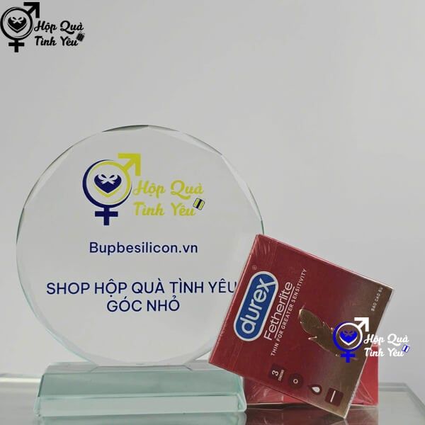  Bao cao su Durex fetherlite siêu mỏng  hộp 3 cái 