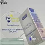  Bao cao su Durex Invisible Extra Thin siêu mỏng hộp 10 cái 