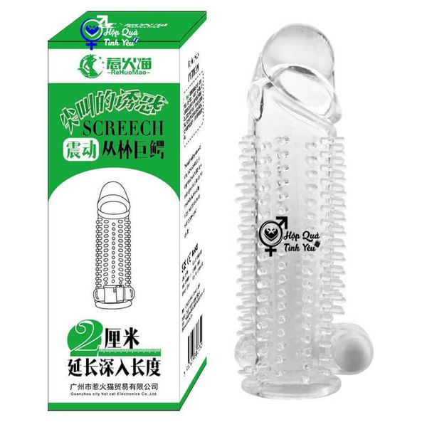  Bao đôn dên gai xoẵn rung gốc siêu mềm cho nam 