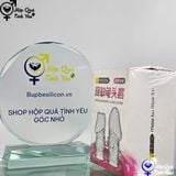  Bộ đôi bao cao su silicon đeo đầu khấc tăng kích thước dương vật 