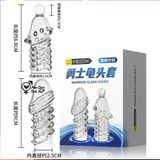  Bộ đôi bao cao su tăng kích thước dương vật đôn dên đầu rồng 