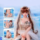  Búp bê tình dục anime mặt xinh có sừng mềm cao 100cm 