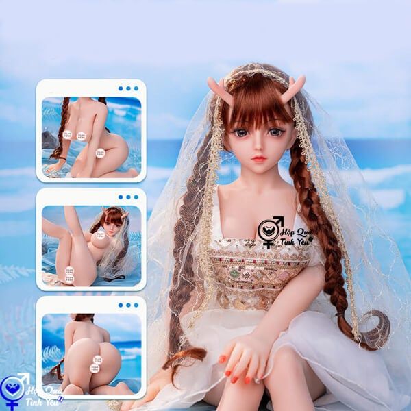  Búp bê tình dục anime mặt xinh có sừng mềm cao 100cm 