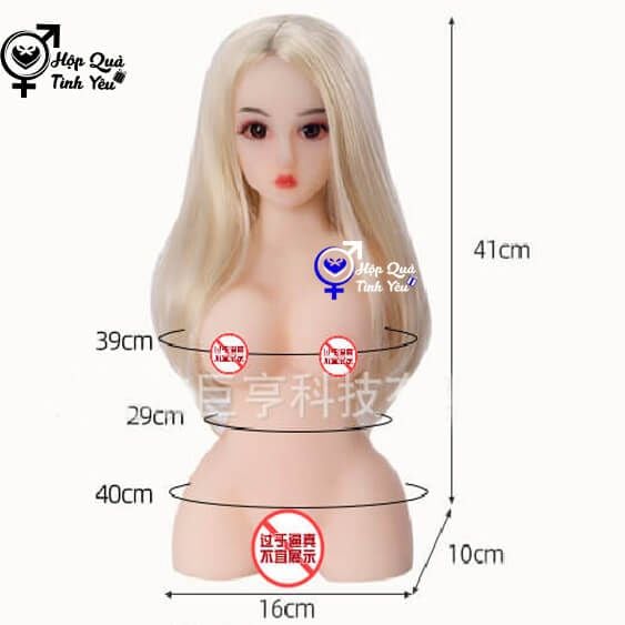  Búp bê tình dục bán thân có đầu mặt xinh giá rẻ 2,5 kg 