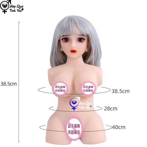  Búp bê tình dục bán thân có đầu mặt xinh giá rẻ x1 