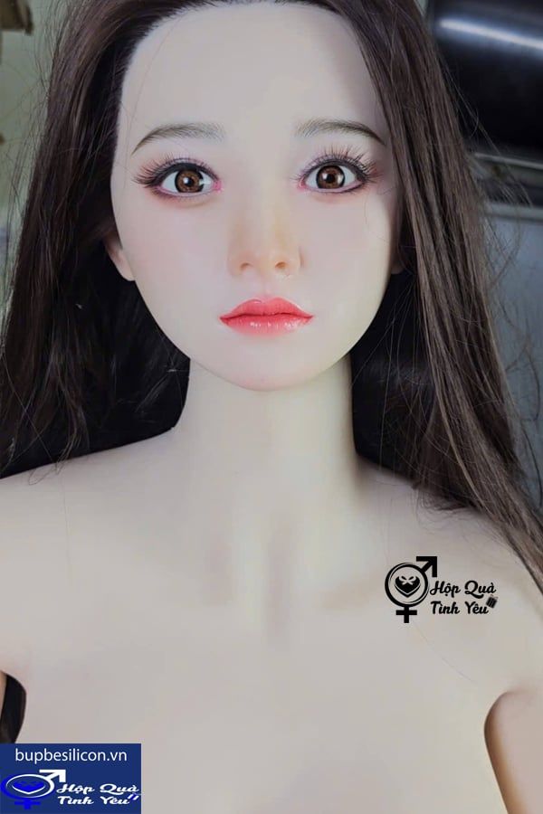  Búp bê tình dục cao cấp đầu silicon tóc cấy quan hệ miệng 36kg 