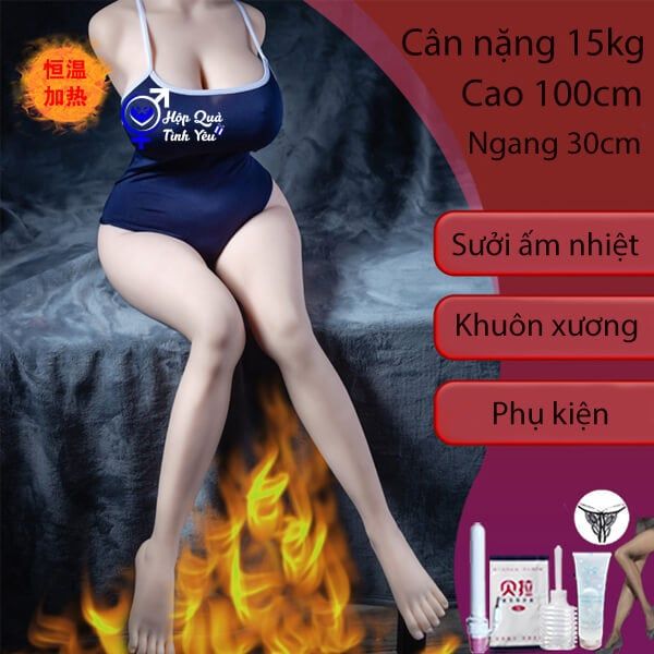  Búp bê tình dục giá rẻ cho nam có chân sưởi ấm nhiệt 