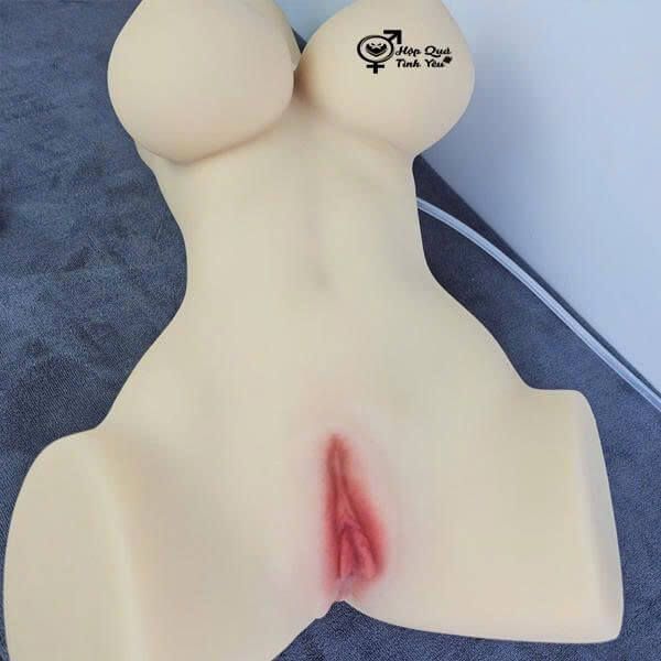  Búp bê tình dục không che âm đạo co bóp kẹp hút rung nhiệt 6.5kg 