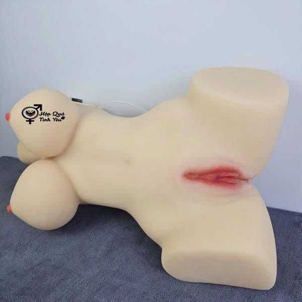  Búp bê tình dục không che âm đạo co bóp kẹp hút rung nhiệt 6.5kg 