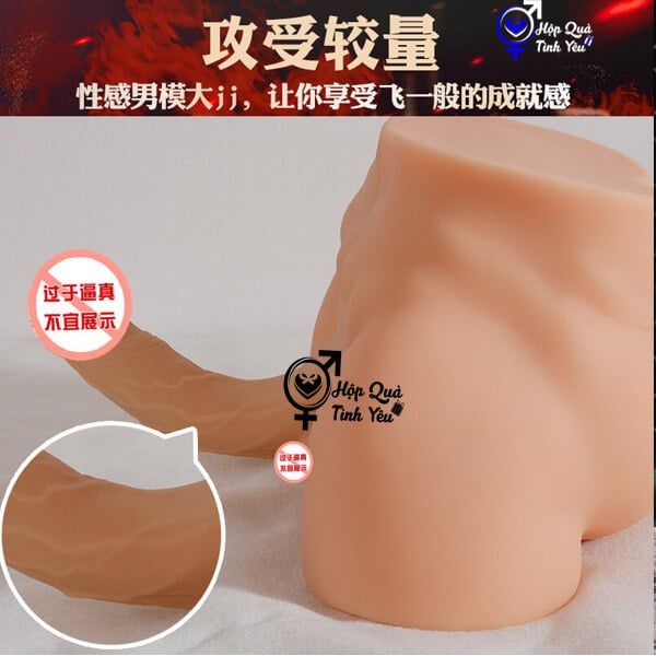  Búp bê tình dục silicon nam cho nữ dạng mông cao cấp 