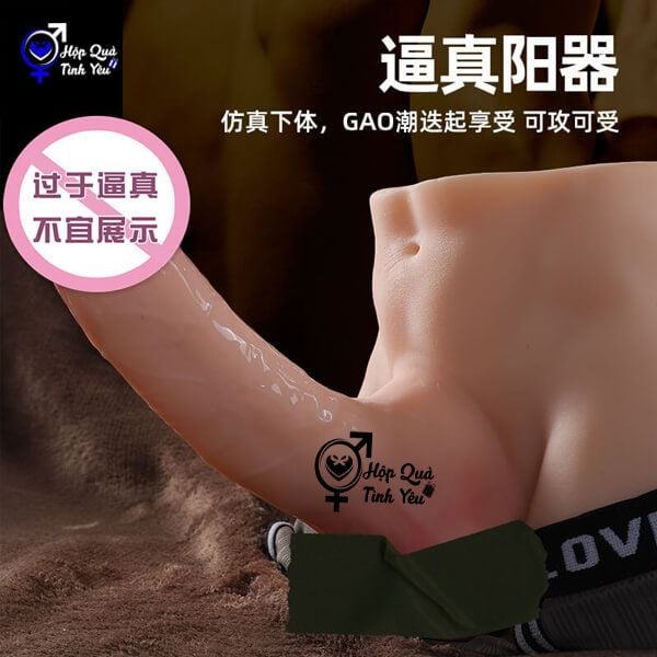  Búp bê tình dục silicon nam cho nữ dạng mông cao cấp 