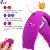  Chip rung dương vật 2 đầu điều khiển từ xa bằng remote 